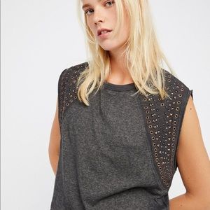 Free people shooting star grommet tunic